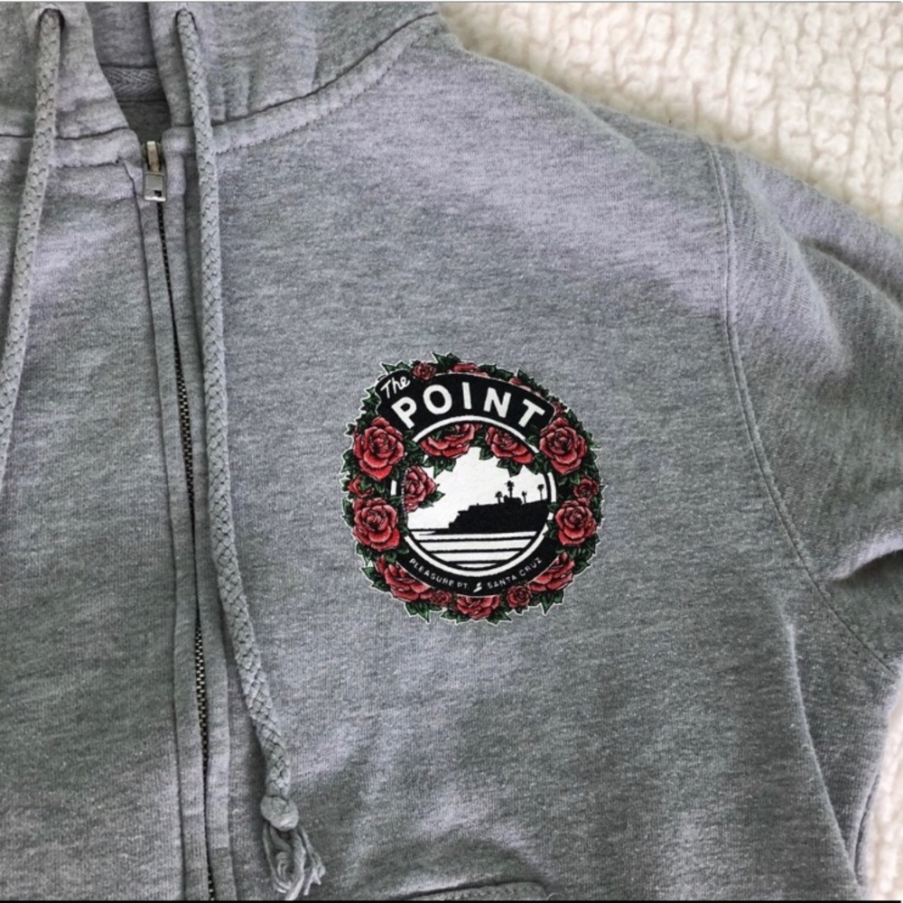 “The Point” zip up sweatshirt